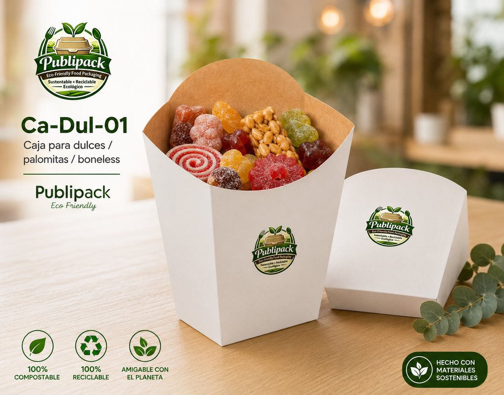 Caja dulces y Palomitas