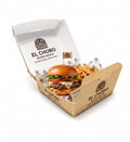 Caja para Hamburguesa Tipo Almeja