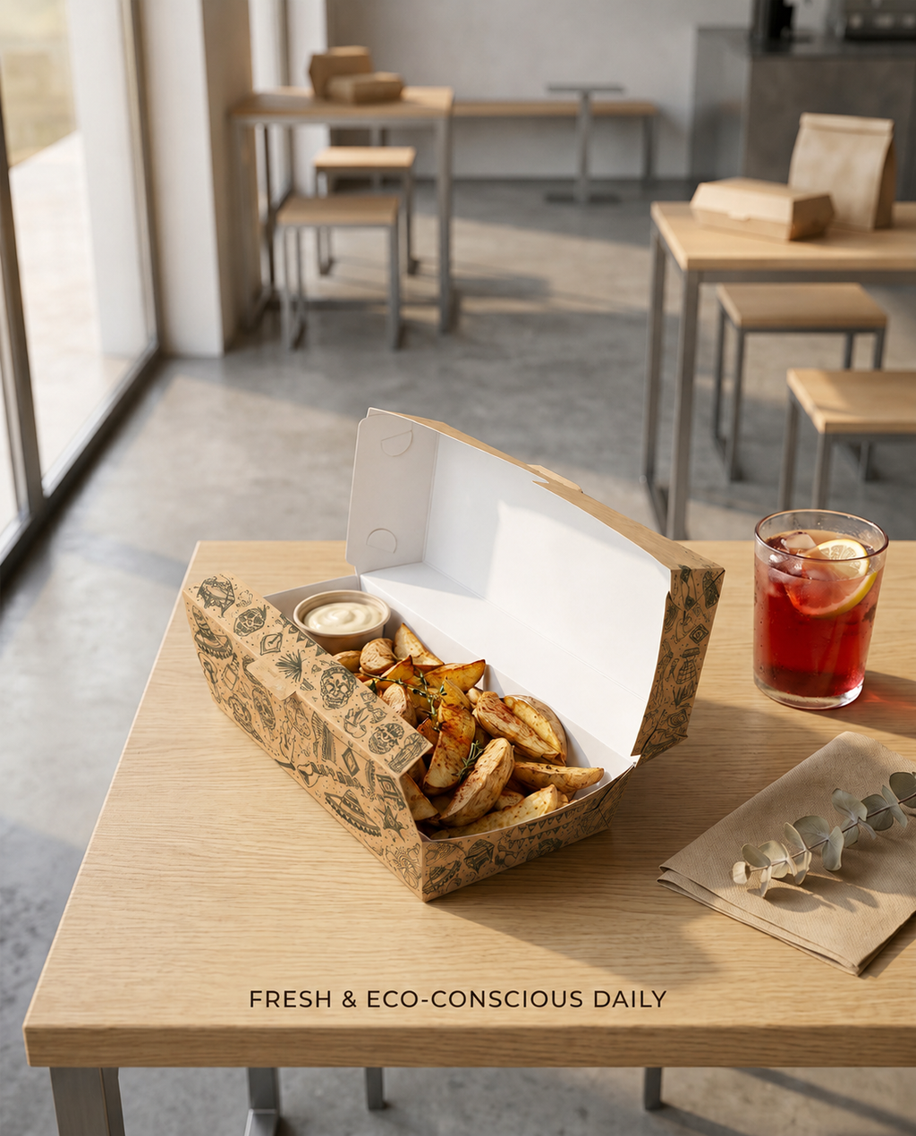Caja Hot Dog delivery STD