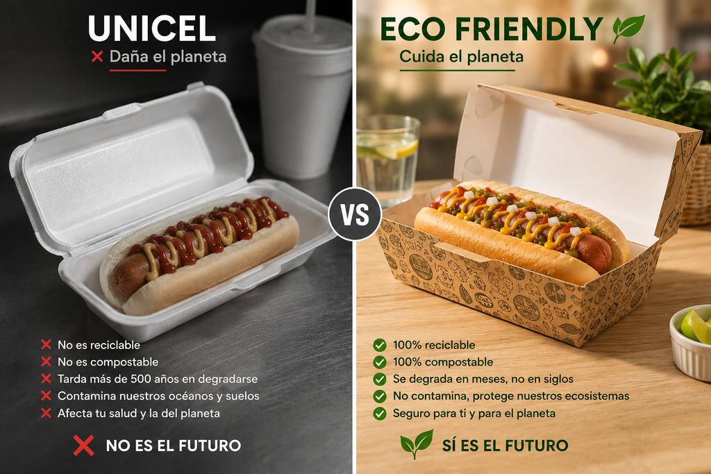 Caja Hot Dog delivery STD