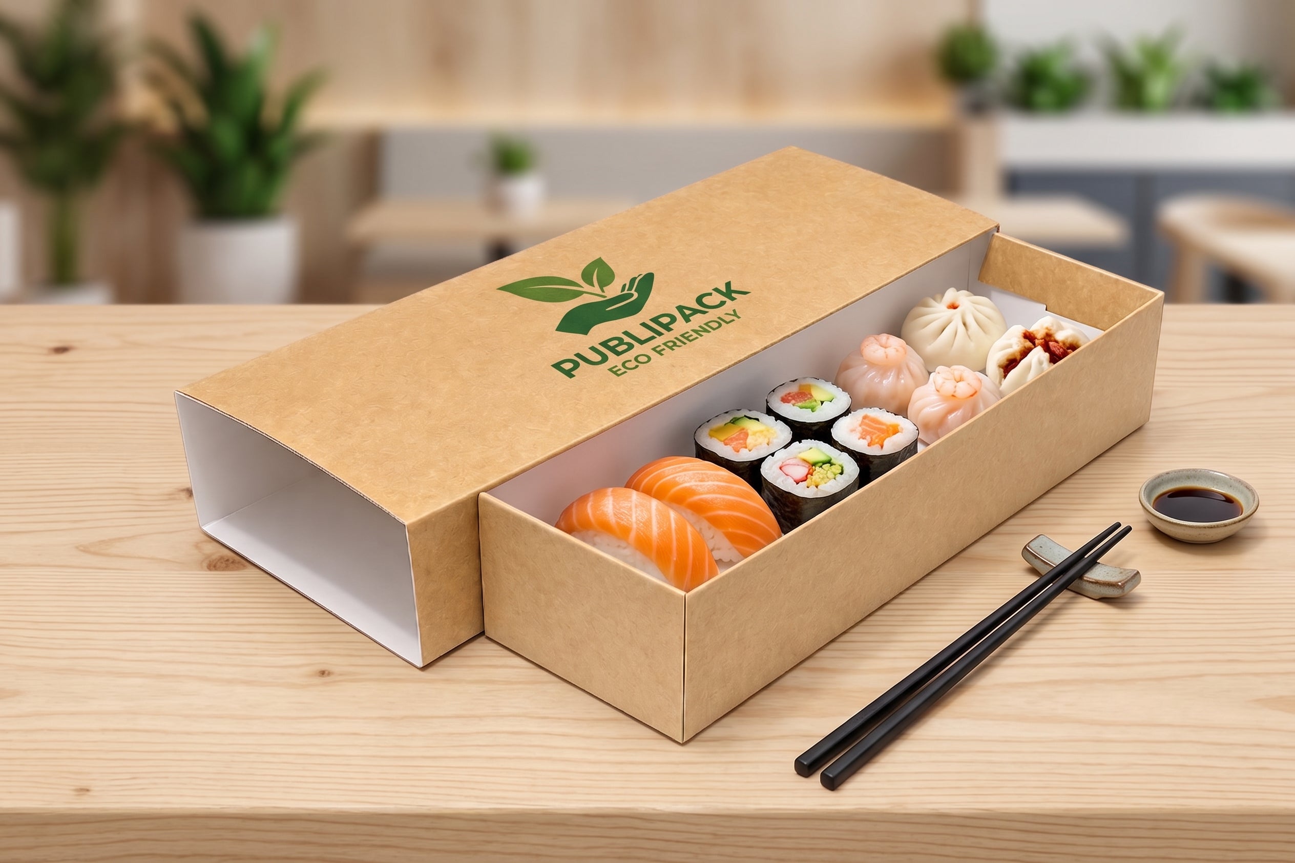 Caja Sushi (interiro / exterior)