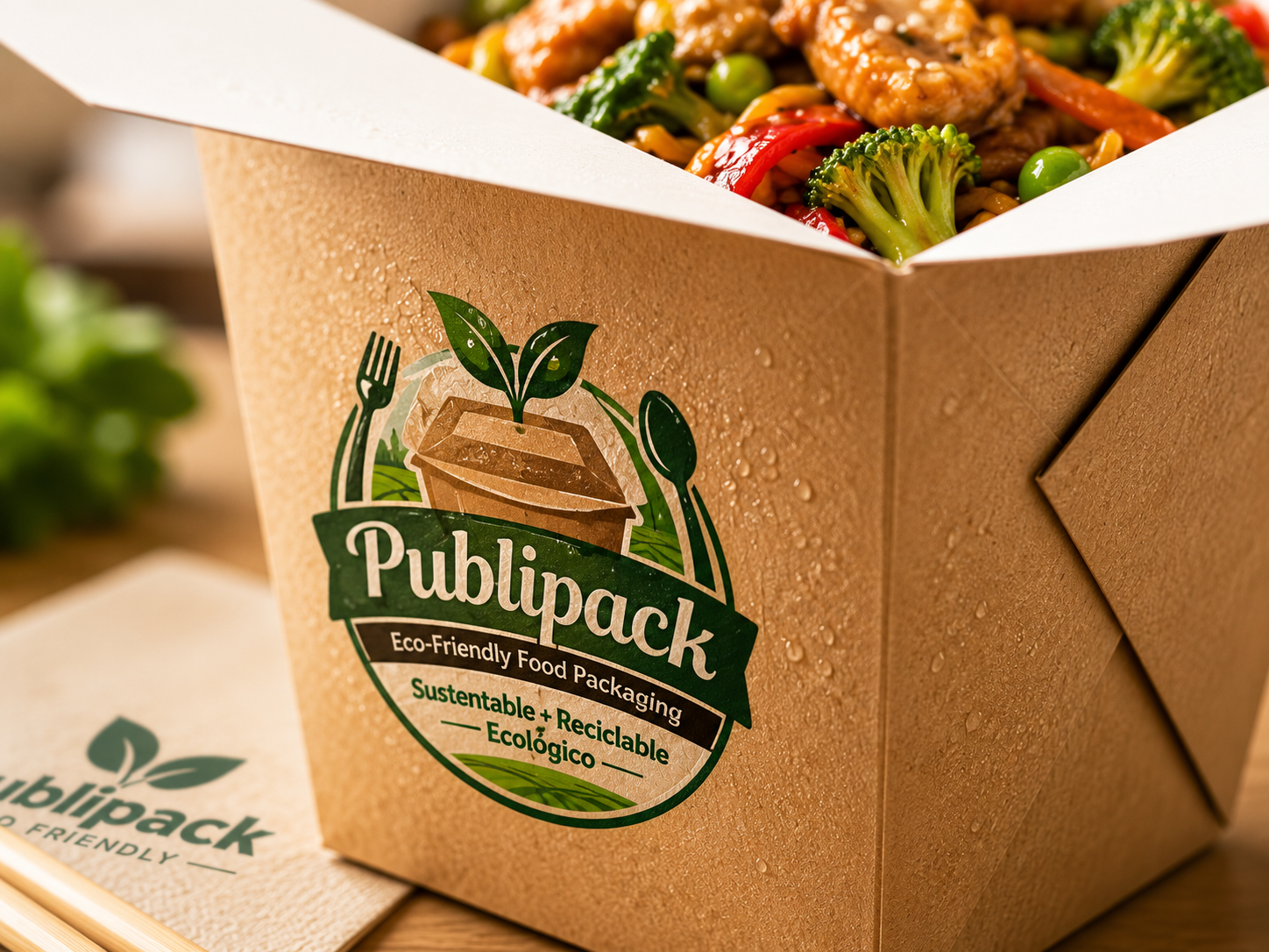 Caja Wok 26 Oz