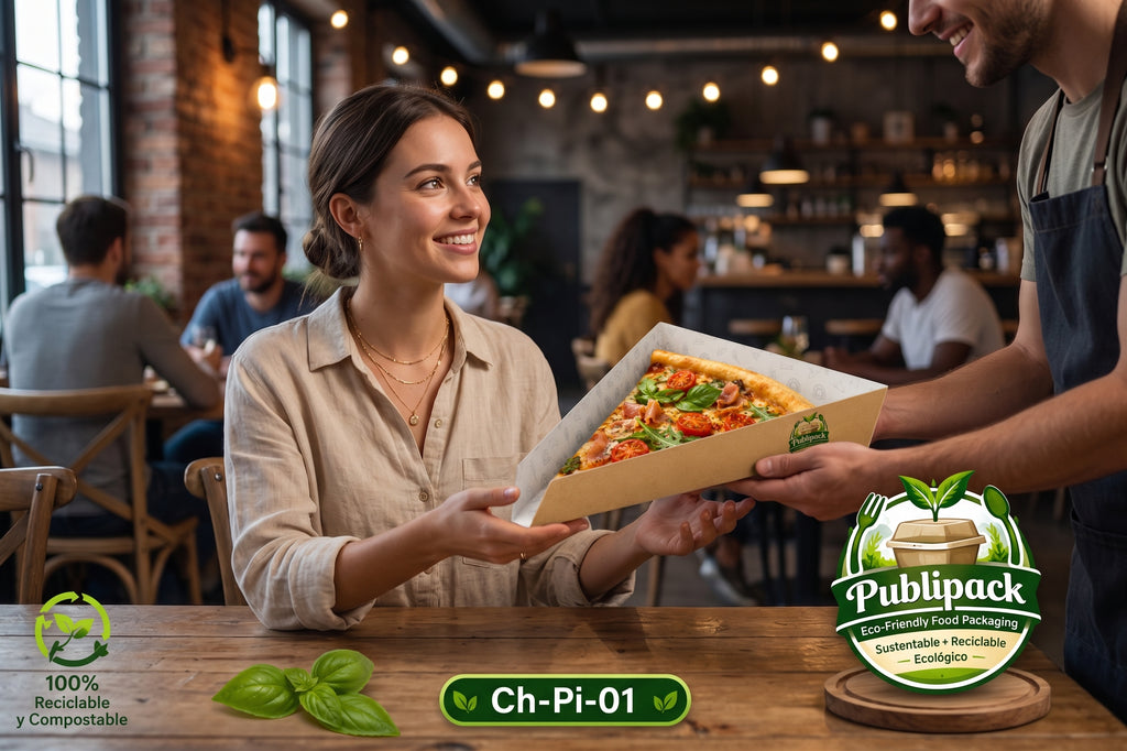 Charola pizza individual