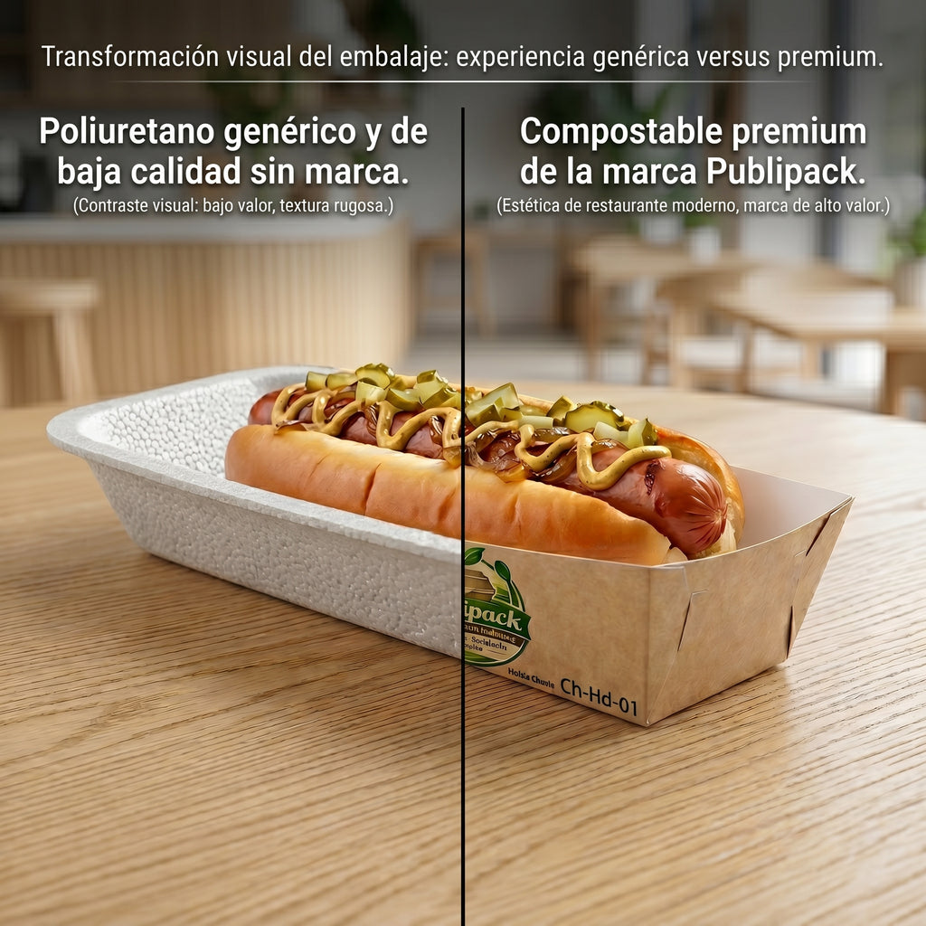 Charola Hot Dog